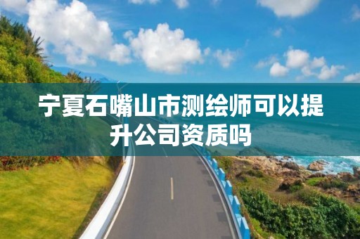 宁夏石嘴山市测绘师可以提升公司资质吗