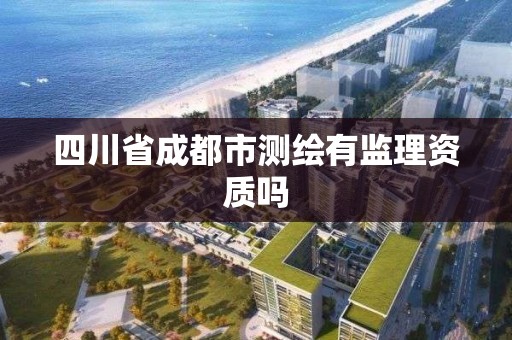 四川省成都市测绘有监理资质吗