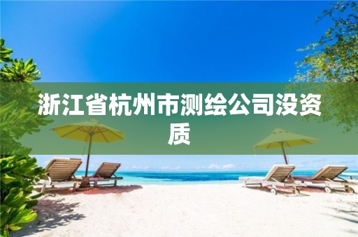 浙江省杭州市测绘公司没资质