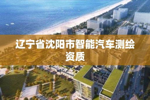 辽宁省沈阳市智能汽车测绘资质