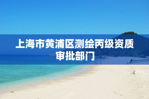 上海市黄浦区测绘丙级资质审批部门