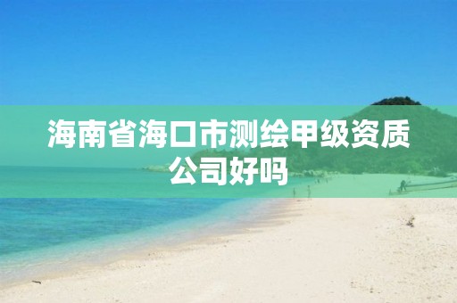 海南省海口市测绘甲级资质公司好吗