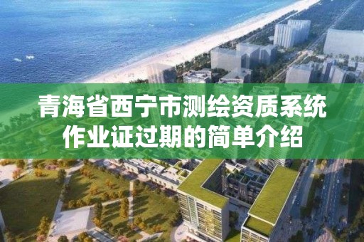 青海省西宁市测绘资质系统作业证过期的简单介绍