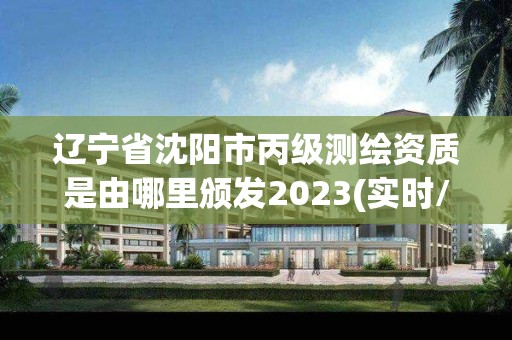 辽宁省沈阳市丙级测绘资质是由哪里颁发2023(实时/更新中)