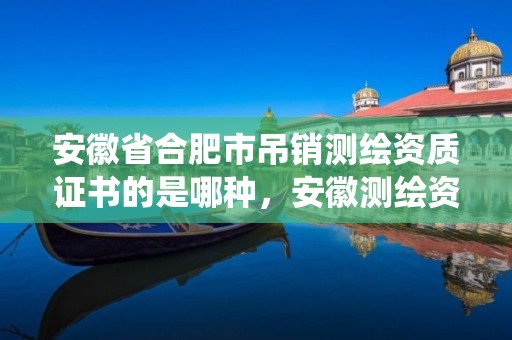 安徽省合肥市吊销测绘资质证书的是哪种，安徽测绘资质管理系统