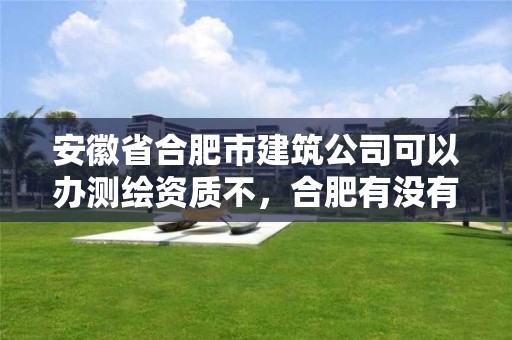 安徽省合肥市建筑公司可以办测绘资质不，合肥有没有建筑测量培训