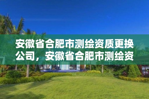 安徽省合肥市测绘资质更换公司，安徽省合肥市测绘资质更换公司有哪些