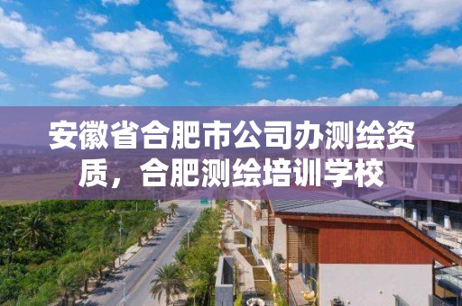 安徽省合肥市公司办测绘资质，合肥测绘培训学校