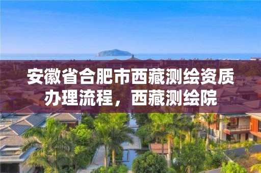 安徽省合肥市西藏测绘资质办理流程，西藏测绘院