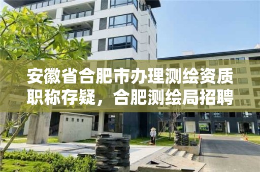 安徽省合肥市办理测绘资质职称存疑，合肥测绘局招聘信息