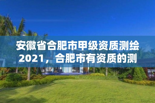 安徽省合肥市甲级资质测绘2021，合肥市有资质的测绘公司