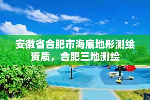 安徽省合肥市海底地形测绘资质，合肥三地测绘