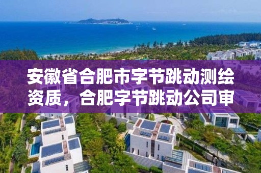 安徽省合肥市字节跳动测绘资质，合肥字节跳动公司审核怎么样