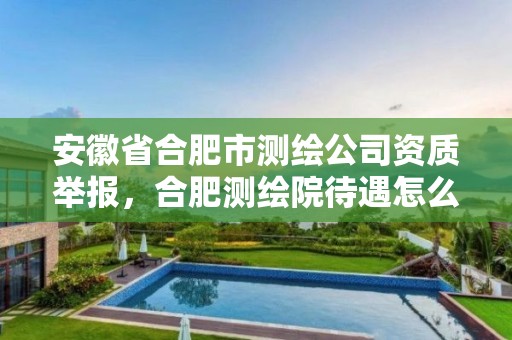 安徽省合肥市测绘公司资质举报，合肥测绘院待遇怎么样