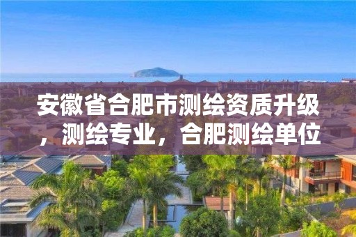 安徽省合肥市测绘资质升级，测绘专业，合肥测绘单位