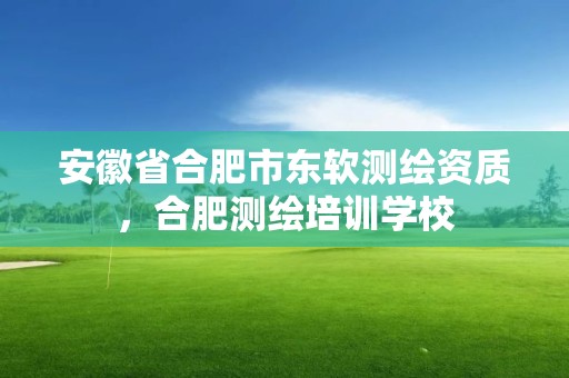 安徽省合肥市东软测绘资质，合肥测绘培训学校