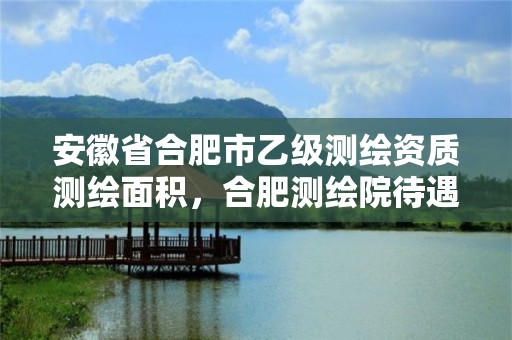 安徽省合肥市乙级测绘资质测绘面积，合肥测绘院待遇怎么样