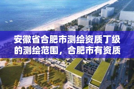 安徽省合肥市测绘资质丁级的测绘范围，合肥市有资质的测绘公司