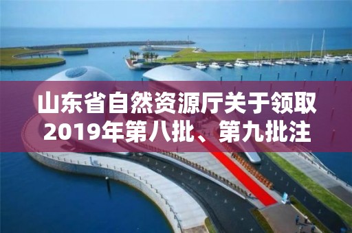 山东省自然资源厅关于领取2019年第八批、第九批注册测绘师证章的公告