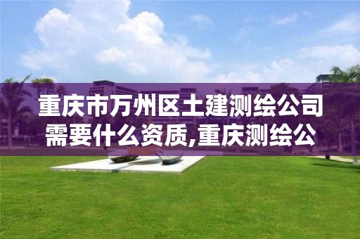 重庆市万州区土建测绘公司需要什么资质,重庆测绘公司收费标准。