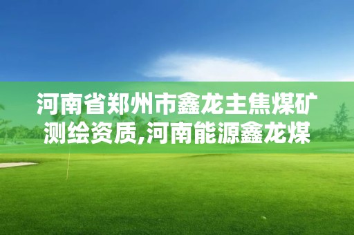 河南省郑州市鑫龙主焦煤矿测绘资质,河南能源鑫龙煤炭公司。