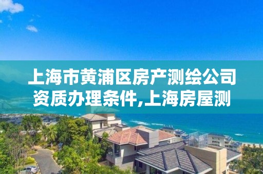 上海市黄浦区房产测绘公司资质办理条件,上海房屋测绘公司。