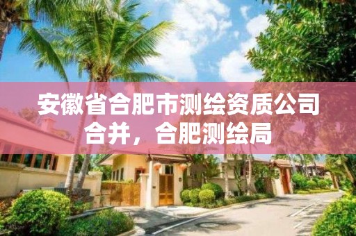 安徽省合肥市测绘资质公司合并，合肥测绘局