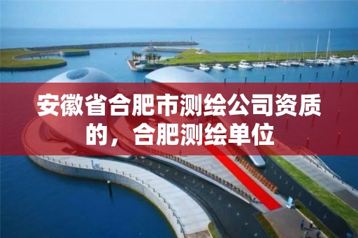 安徽省合肥市测绘公司资质的，合肥测绘单位