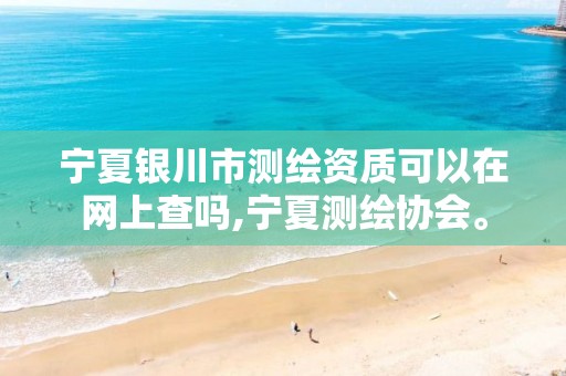 宁夏银川市测绘资质可以在网上查吗,宁夏测绘协会。