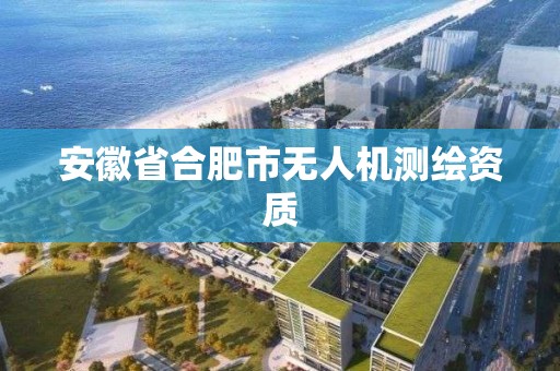 安徽省合肥市无人机测绘资质