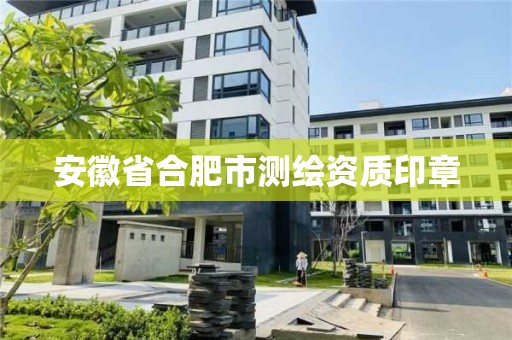 安徽省合肥市测绘资质印章