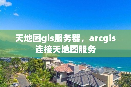 天地图gis服务器，arcgis连接天地图服务