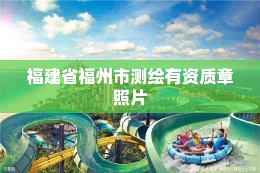 福建省福州市测绘有资质章照片