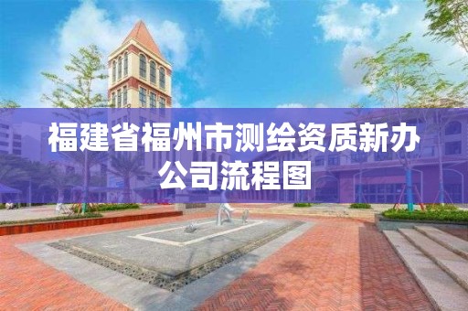 福建省福州市测绘资质新办公司流程图