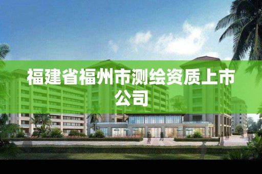 福建省福州市测绘资质上市公司