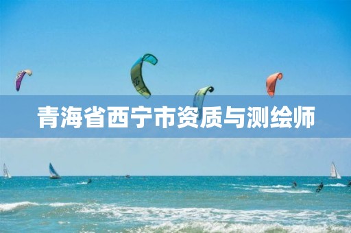 青海省西宁市资质与测绘师