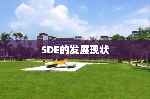 SDE的发展现状