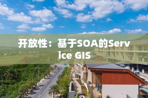 开放性：基于SOA的Service GIS