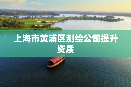 上海市黄浦区测绘公司提升资质