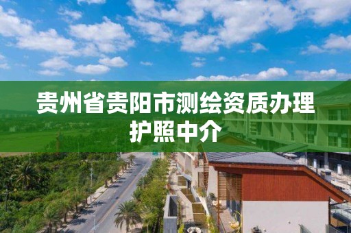 贵州省贵阳市测绘资质办理护照中介