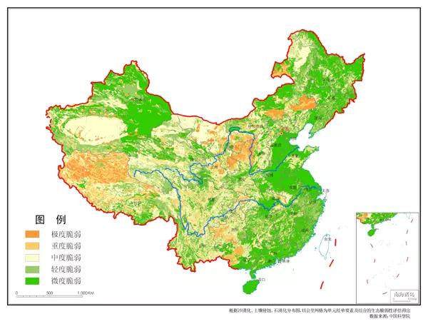 我国的各种自然资源图