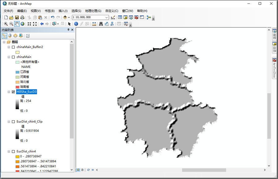 如何利用ArcGIS让地图更有立体感