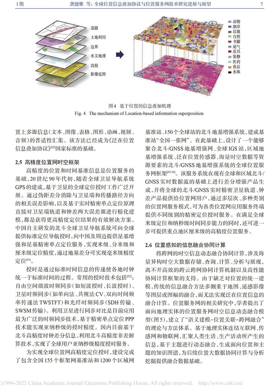 全球位置信息叠加协议与位置服务网技术研究进展与展望