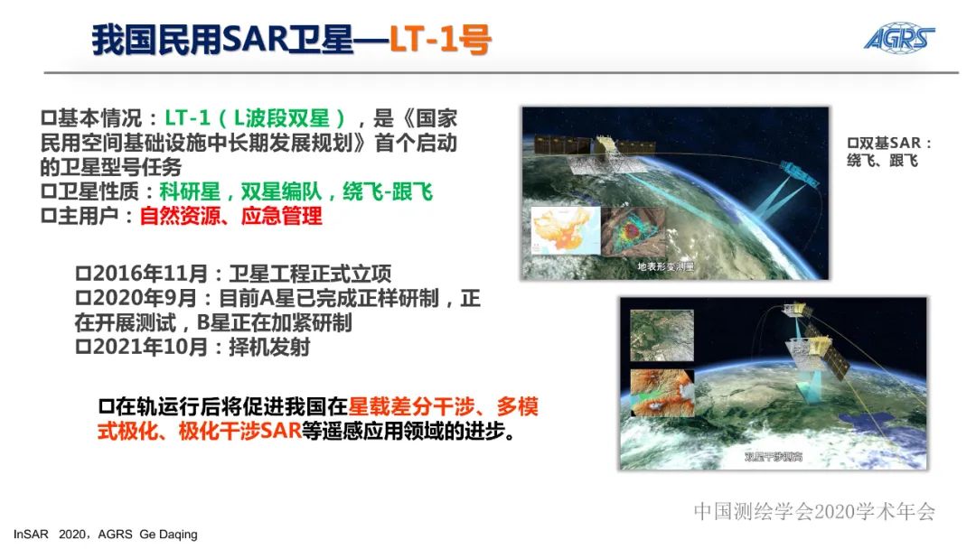 雷达卫星与地质灾害隐患识别InSAR技术应用