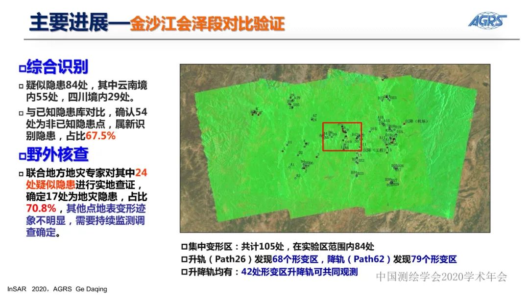 雷达卫星与地质灾害隐患识别InSAR技术应用