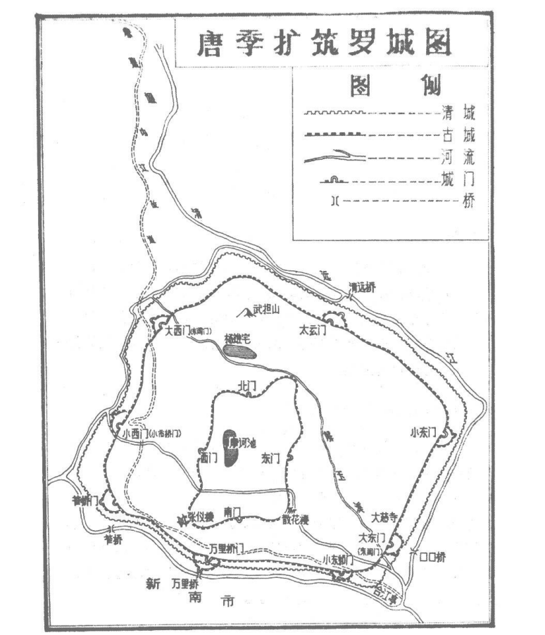 地图上的成都千年城建史