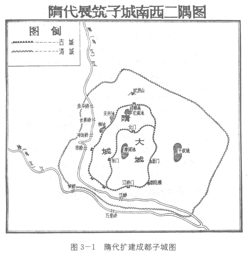 地图上的成都千年城建史