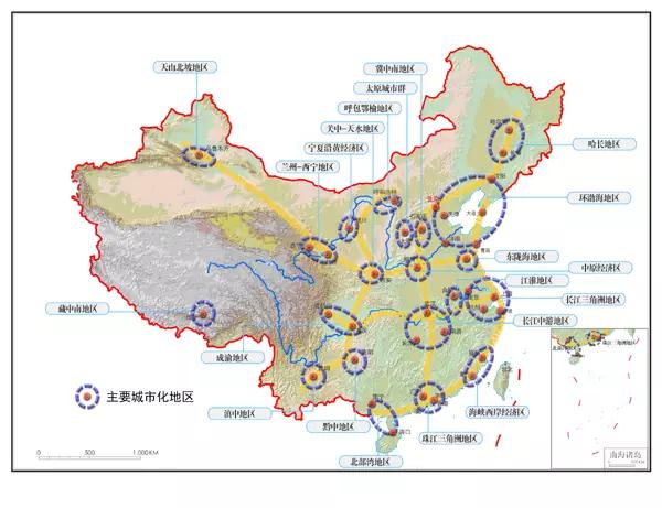 我国的各种自然资源图