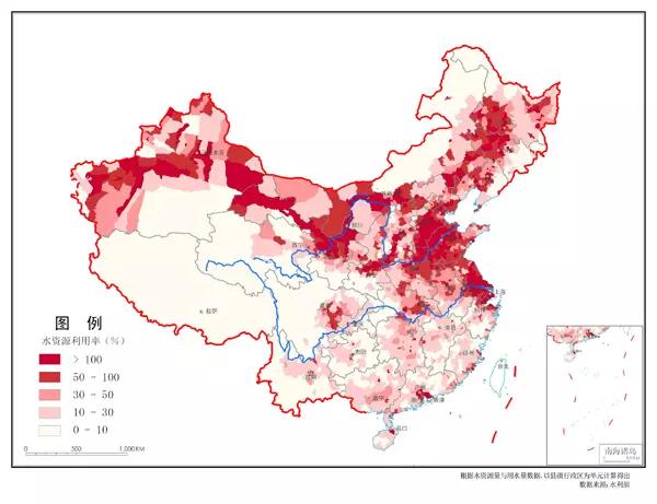 我国的各种自然资源图