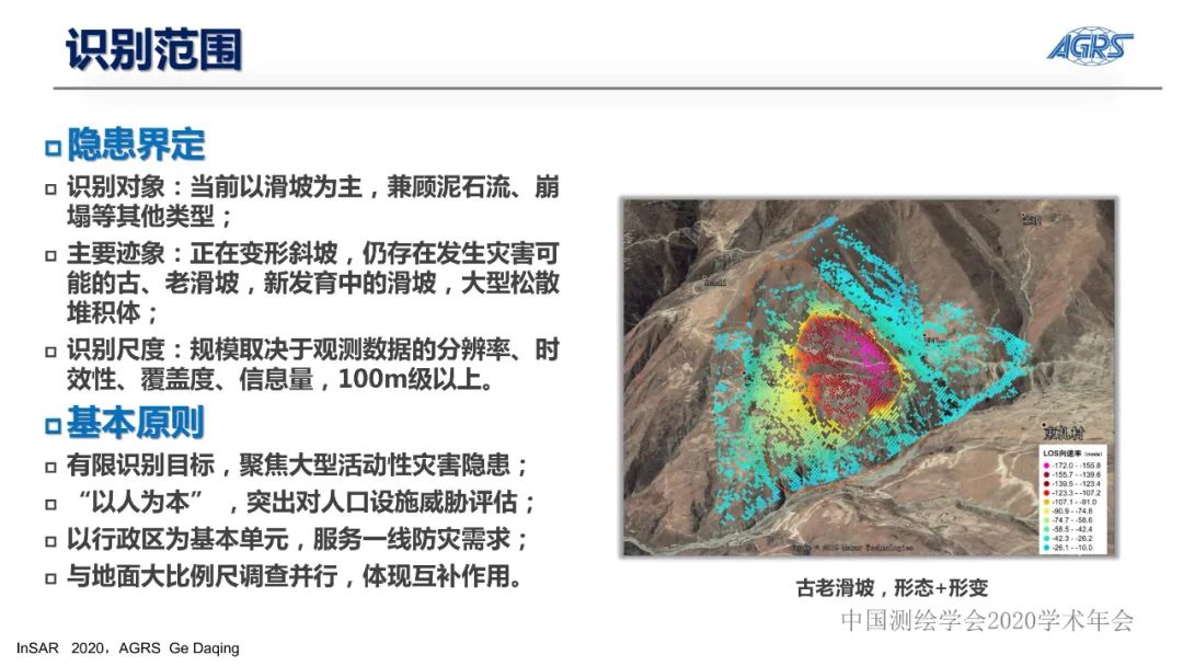 雷达卫星与地质灾害隐患识别InSAR技术应用